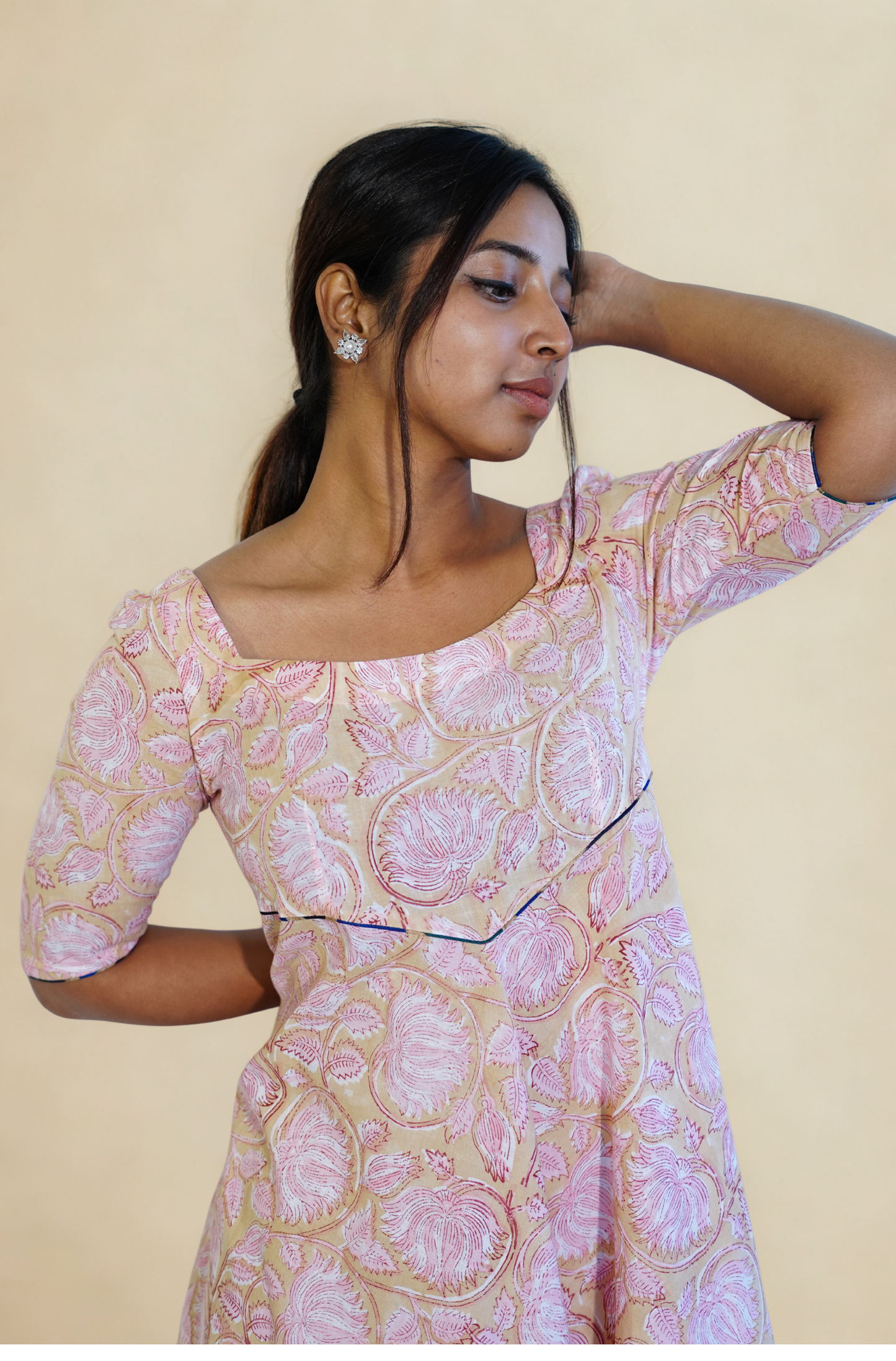 Pastle Pink Lotus Day dress