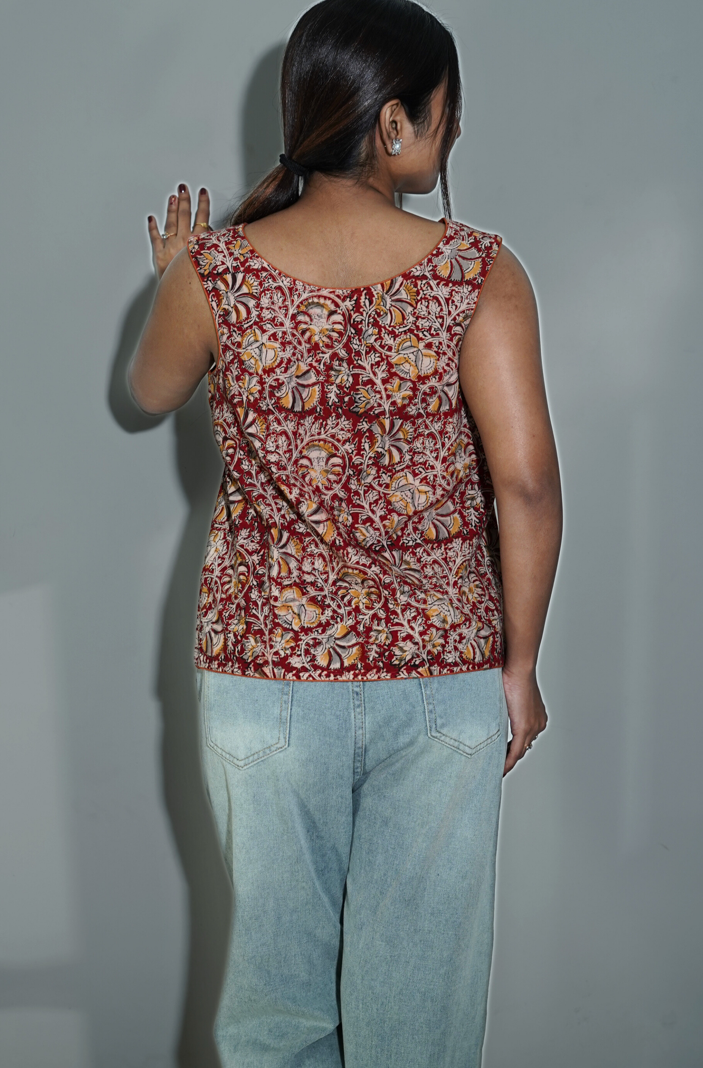 Brick Red Two Way Top